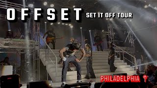 Offset SET IT OFF Tour  Opening Night  Philadelphia [upl. by Duthie338]