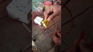 220 volts dc motor experiment shortsfeed experiment youtubeshorts diy [upl. by Muriah561]