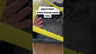 Dehytray Solar Dehydrator [upl. by Haywood894]