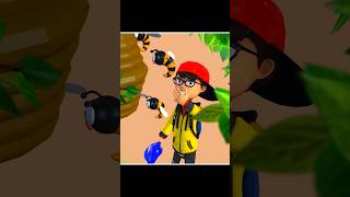 মৌমাছির চাক ধিরে ধরল 🐝Bangla Cartoon  Bhuter Cartoon shorts cartoon [upl. by Abbot471]