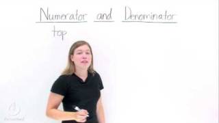 Whats a Numerator and Whats a Denominator [upl. by Levon]