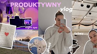 produktywny vlog  morning sprzątanie łyżwy  love page [upl. by Rouvin231]