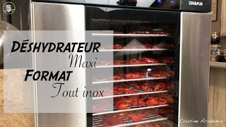 Déshydrateur Zen et pur tout inox  Idéal pour la cuisine crue [upl. by Chari]