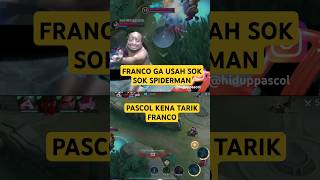 FRANCO GA USAH SOK JADI SPIDERMAN ❗❗🤣🤣 pascolshort hiduppascol pascol pascolmiya [upl. by Glaab241]