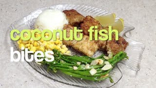 COCONUT FISH CHUNKS VIDEO RECIPE cheekyricho [upl. by Ladnar]