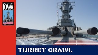 Turret Crawl on Navy Battleship [upl. by Malley]