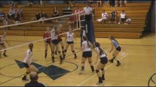 Magnificat Blue Streaks vs Brecksville Bees Varsity Volleyball [upl. by Nnylg161]