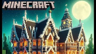 Ep 5 I built a mansion in Minecraft part 2 [upl. by Cargian956]