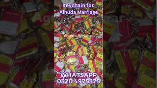 Keychain Ready For Al Huda Marriage Beauro advertising gift [upl. by Wes]