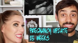 25 Weeks Pregnancy Update Names Low Blood Pressure  XxSarahNicolexX [upl. by Nwahsar158]