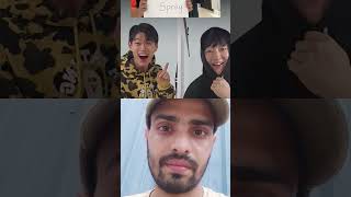 10 vs 100 😘😍😁😍💀 shorts ahadhossain beatbox funny comedy korean tiktok [upl. by Nepets]