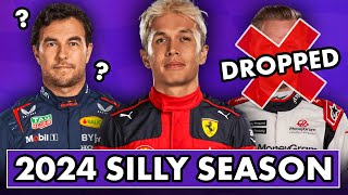 Predicting the CRAZY 2024 F1 driver market [upl. by Marie144]