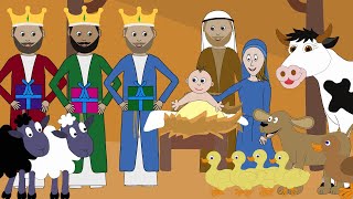 Away In A Manger  A Christmas carol from Sing and Learn [upl. by Eanaj]