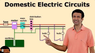 Domestic Electric Circuit Class 10 [upl. by Nah262]