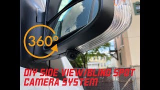 DIY side view blind spot camera system in a Mercedes Sprinter [upl. by Iila60]