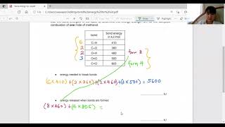 IGCSE Chemistry Bond energy [upl. by Ethelind857]