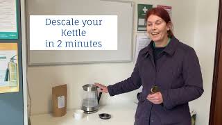 Descale Kettle in 2 Minutes with Citric Acid [upl. by Arekat]