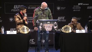 UFC Brooklyn PreFight Press Conference Highlights [upl. by Alta]