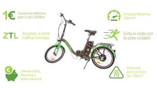 EMOOTIKA BICI ELETTRICA CON PEDALATA ASSISTITA [upl. by Inail308]