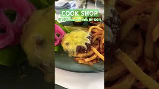 Dive into Deliciousness The Cookshop Burger in Manhattan [upl. by Ulysses]