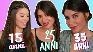 3 ACCONCIATURE FACILI E VELOCI PER 15 ANNI  25 ANNI  35 ANNI 🍓🍌🥑 Adriana Spink [upl. by Malti]