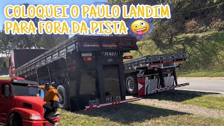 BOTEI O PAULO LANDIM PARA FORA DA PISTA COM O TITANIC 🤪 [upl. by Eilyw]