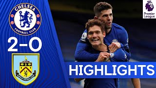 Chelsea 20 Burnley  Tuchel’s First Win as Azpilicueta amp Alonso Score  Highlights [upl. by Ezirtaeb]