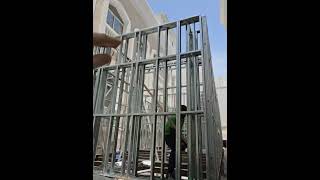 Light gauge steel frame building system [upl. by Llevel]