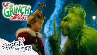 The Grinch Meet Cindy Lou Who💚  How The Grinch Stole Christmas  Movie Moments  Mega Moments [upl. by Brunhilda473]