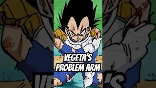 Why Vegeta ALWAYS Holds his Left Arm dragonball dbz goku [upl. by Moonier]