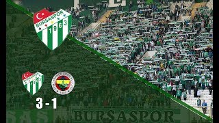 Bursaspor 3  1 Fenerbahçe 11022010 [upl. by Gaspard188]