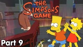 Lets Play The Simpsons Game  9 One Stubborn Ape [upl. by Aibat806]