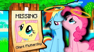 Angel My Little Pony Find Giant Fluttershy in Minecraft [upl. by Tess]