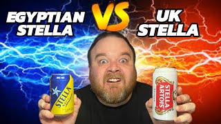 STELLA SHOWDOWN Egyptian Stella VS UK Stella [upl. by Ahsienauq]