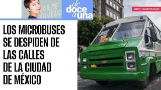 DeDoceAUna ¬ Los microbuses el transporte capitalino de los años 60 avanza hacia su desaparición [upl. by Htennaj]