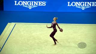 DIACHENKO Olena UKR  2017 Rhythmic Worlds Pesaro ITA  Qualifications Ball [upl. by Placeeda3]