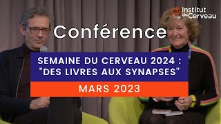 Semaine du Cerveau  des livres aux synapses [upl. by Enenstein]