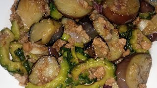 STIR FRY VEGETABLES WITH GROUND PORK  Easy and Quick Cooking [upl. by Suh]