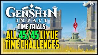 Genshin Impact All Time Trial Challenges in Liyue [upl. by Alfred]