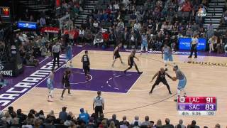 LA Clippers at Sacramento Kings  January 6 2017 [upl. by Etana35]