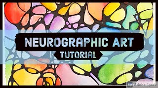 Neurographic Art Tutorial  Mindfulness In Art [upl. by Salinas438]