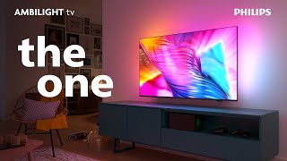 Philips 8909  quotThe Onequot Ambilight TV  4K UHD  Titan OS  Kies nu voor quotThe Onequot that has it all [upl. by Cesare]