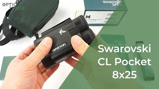 Swarovski CL Pocket 8x25 Binoculars  Optics Trade Reviews [upl. by Della245]