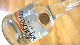 GoldSchlager  24 karat Gold Cinnamon Schnapps  Imported German Alcohol [upl. by Enitsirc]