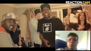 JDZmedia  Devilman Ft Badness  Drum And Bass Father Music Video – REACTIONCAM [upl. by Ahseenal]