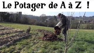 Le Potager de A à Z 2 une butte [upl. by Anehsat]