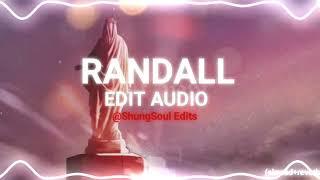 RANDALL  Wahran  edit audio [upl. by Sajet]