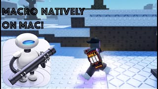 How to create a macro natively on mac roblox [upl. by Ennovyhc833]