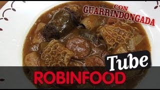 ROBINFOOD  Callos con pata y morro a la vizcaína [upl. by Ennaeilsel48]