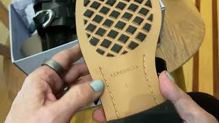 St Marks Aerosoles sandals unboxing and review [upl. by Eelessej]